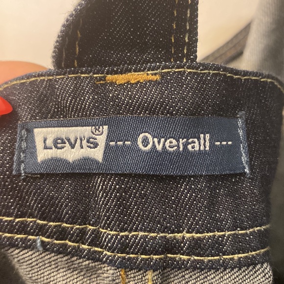 Levi’s Dark Wash Overalls Size 14 NWT - Picture 10 of 12